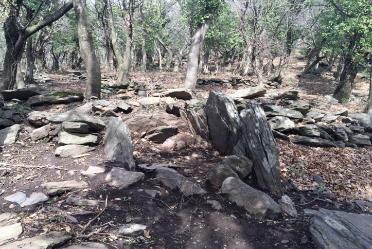 imagen restos arqueológicos en el valle de la Albera